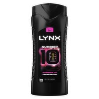 Lynx Number 10 3In1 Body Wash (500 ml)