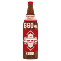 Cruzcampo Sevilla Beer Bottle (660 ml)