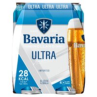 Bavaria Ultra Beer Can 4 Pack (500 ml)