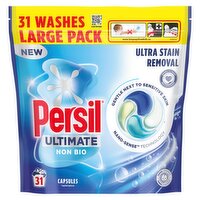 Persil Ultimate Non Bio Laundry Detergent Capsules 31 Wash Large Pack (31 Piece)