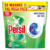 Persil Bio 4 In 1 Laundry Capsules 55 Washes XXL Mega Pack (55 Piece)