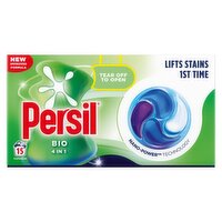 Persil Bio 4 In 1 Laundry Capsules 15 Washes (15 Piece)