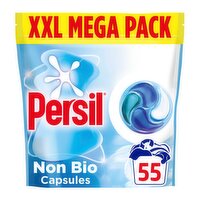 Persil Non Bio 4 In 1 Laundry Capsules 55 Washes XXL Mega Pack (55 Piece)