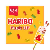 Haribo Push Up Ice Cream Stick 4 Pack (85 ml)