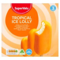 SuperValu Tropical Ice Lolly Stick 3 Pack (71 g)