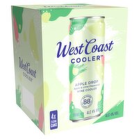 West Coast Cooler Apple Drop Can 4 Pack (250 ml)