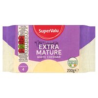 SuperValu Extra Mature White Cheddar (200 g)