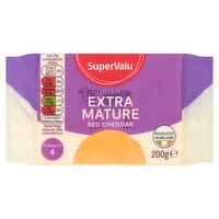SuperValu Extra Mature Red Cheddar (200 g)