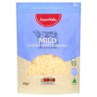 SuperValu Mild White Grated Cheddar (400 g)