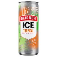 Smirnoff Ice Tropical Vodka Can (250 ml)