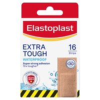 Elastoplast Extra Tough Waterproof Strips (16 Piece)