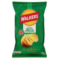 Walkers Salt & Vinegar Sharing Crisps (150 g)