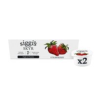 Siggi's Skyr Strawberry 2% Fat Icelandic Style Yogurt 2 Pack (140 g)