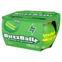 Buzzballz Lime Rita' Cocktails 4 Pack (200 ml)