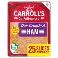 Carroll's of Tullamore Crumbed Ham Slices Big Family Pack (400 g)