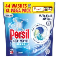 Persil Ultimate Non Bio Laundry Detergent Capsules 44 Washes XL Mega Pack (44 Piece)
