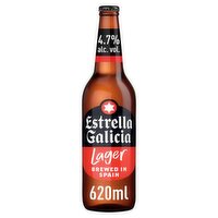 Estrella Galicia Lager Bottle (620 ml)