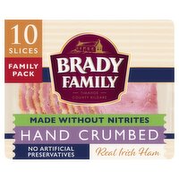 Brady Family Hand Crumbed Ham without Nitrites Family Pack (120 g)