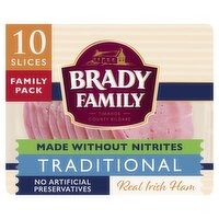 Brady Family Traditional Ham without Nitrites Family Pack (120 g)