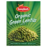 Sunny South Organic Green Lentils (390 g)