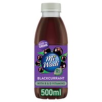 MiWadi Blackcurrant Ready to Drink Bottle (500 ml)