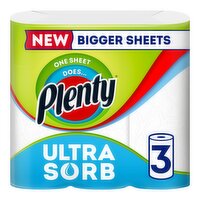 Plenty Ultrasorb Kitchen Towel (3 Roll)