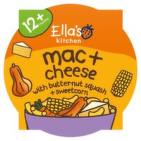 Ella's Kitchen Mac + Cheese with Butternut Squash + Sweetcorn 12+ Months info (200 g)