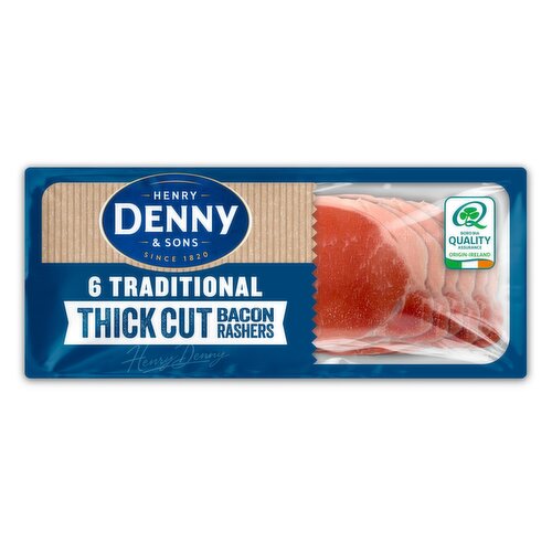 Denny Cap Rasher Traditional Thick Cut 6 Pack (240 g)