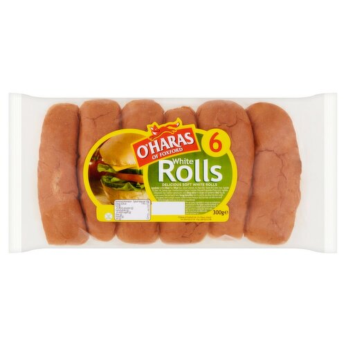 O Haras White Salad Rolls 6 Pack (300 g)