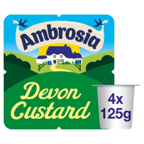 Ambrosia Devon Custard 4 Pots (500 g)