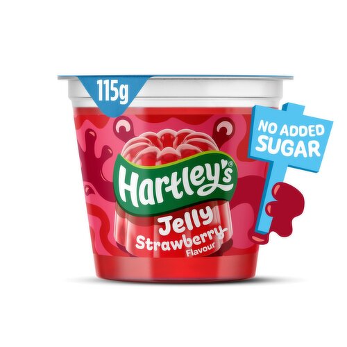 Hartley's No Added Sugar Strawberry Jelly (115 g)