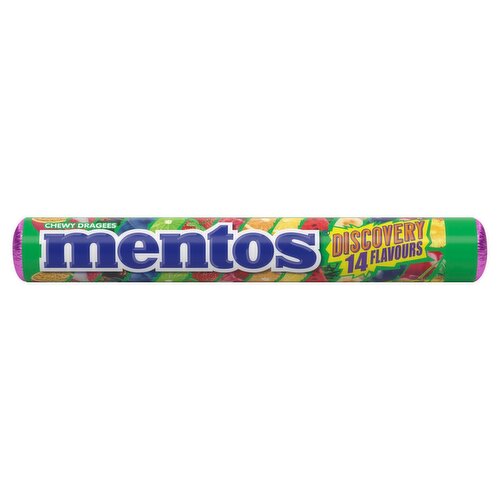Mentos Discovery 14 Flavours Sweets Roll (37.5 g)