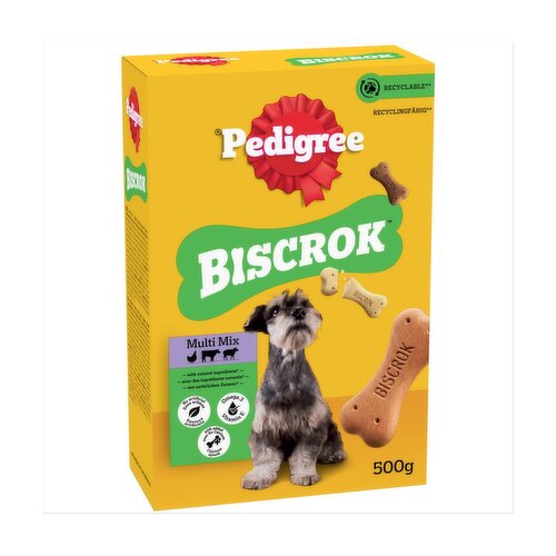 Pedigree Multi Mix Biscrok Dog Treats (500 g)