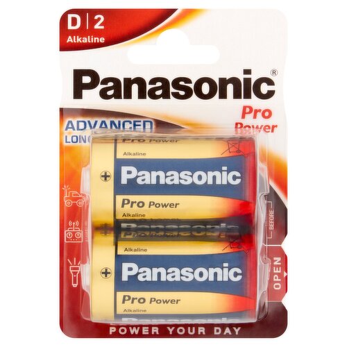 Panasonic Pro Power D Batteries 2 Pack (1 Piece)