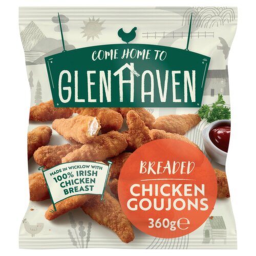 Glenhaven Breaded Chicken Goujons (360 g)