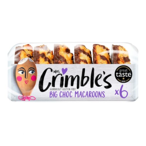 Mrs Crimbles Large Chocolate Macaroons (195 g)