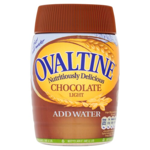 Ovaltine Light Chocolate Malt Drink (300 g)