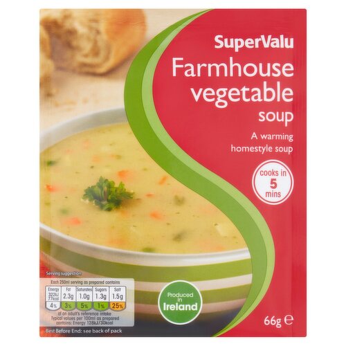 SuperValu Farmhouse Vegetable Soup (66 g)