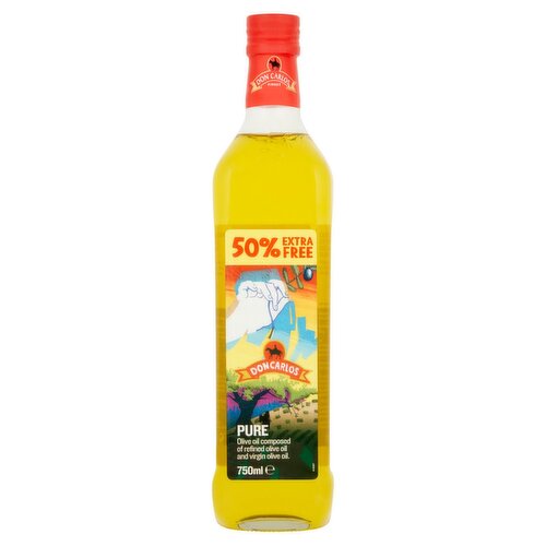 Don Carlos Pure Olive Oil 50% Extra Free (500 ml)