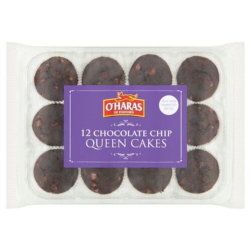 O Haras Chocolate Chip Queen Cakes 12 Pack (350 g)