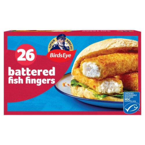 Birds Eye Crispy Batter Fish Fingers 26 Pack (728 g)
