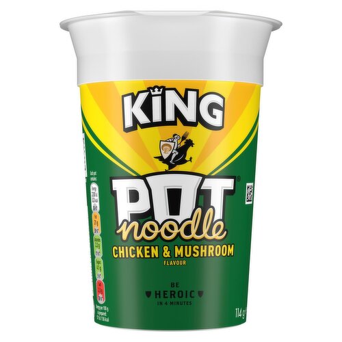 Pot Noodle King Chicken & Mushroom (114 g)