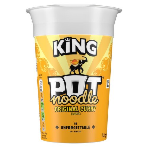 Pot Noodle King Orginal Curry (114 g)