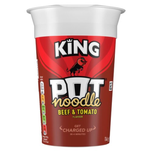 Pot Noodle King Beef & Tomato (119 g)