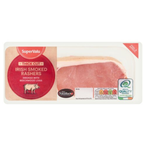 SuperValu Thick Cut Irish Smoked Rashers (210 g)