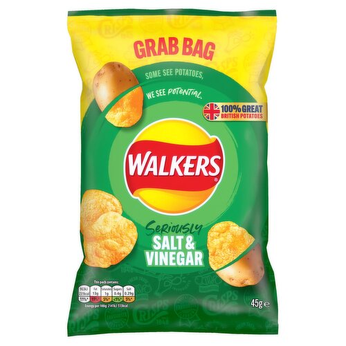 Walkers Salt & Vinegar Crisps (45 g)