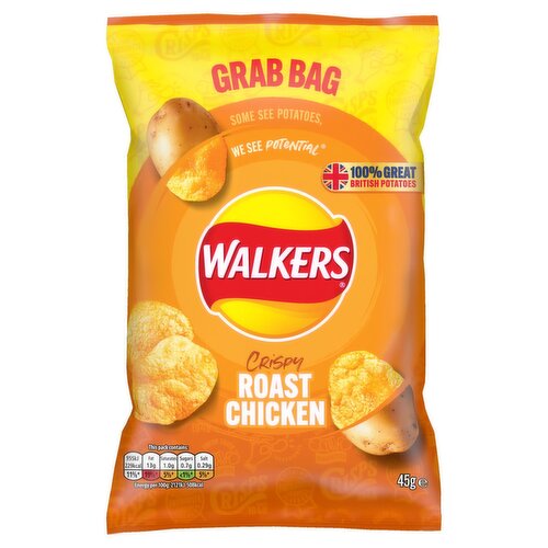 Walkers Roast Chicken Crisps (45 g)