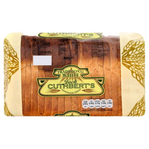 Cuthberts White Sliced Pan (800 g)