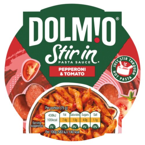 Dolmio Stir In Pepperoni and Tomato Pasta Sauce (150 g)