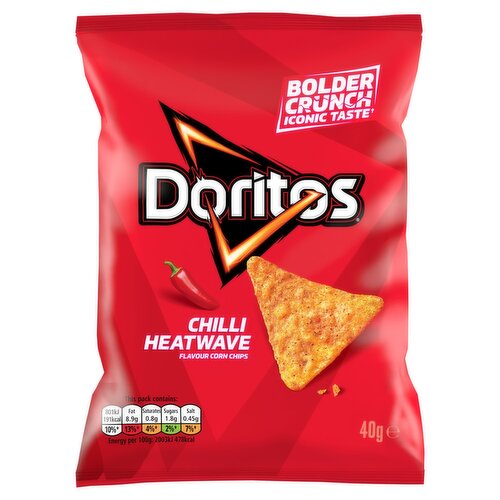 Doritos Extreme Chilli Heatwave Crisps Bag (40 g)